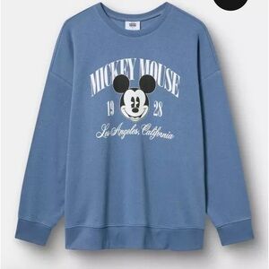 Torrid Blue Mickey Mouse Disney Sweatshirt 3x NWT